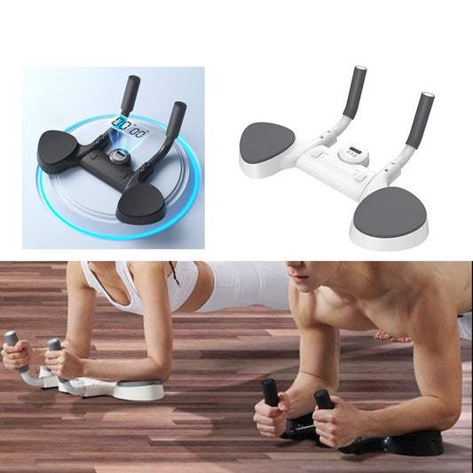 ζPlank Trainer – Πολυλειτουργικό fitness board από ABS για push-ups και planks, ιδανικό για ασκήσεις κορμού στο σπίτι και στο γυμναστήριο.