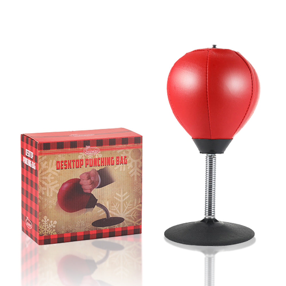 desktop punching bag - RED