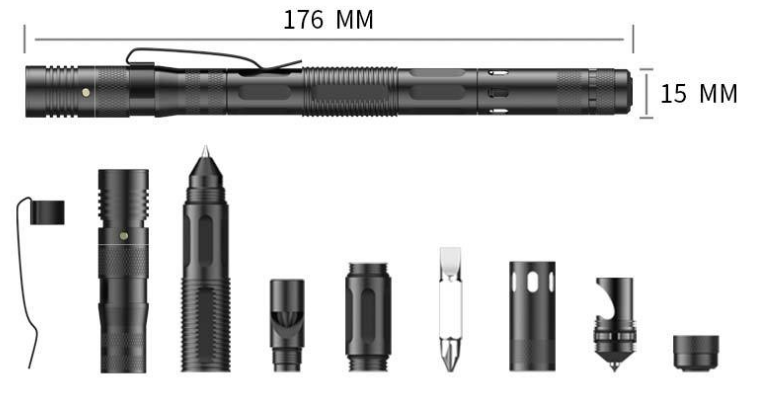 AlphaPen™ Στυλό 6 σε 1