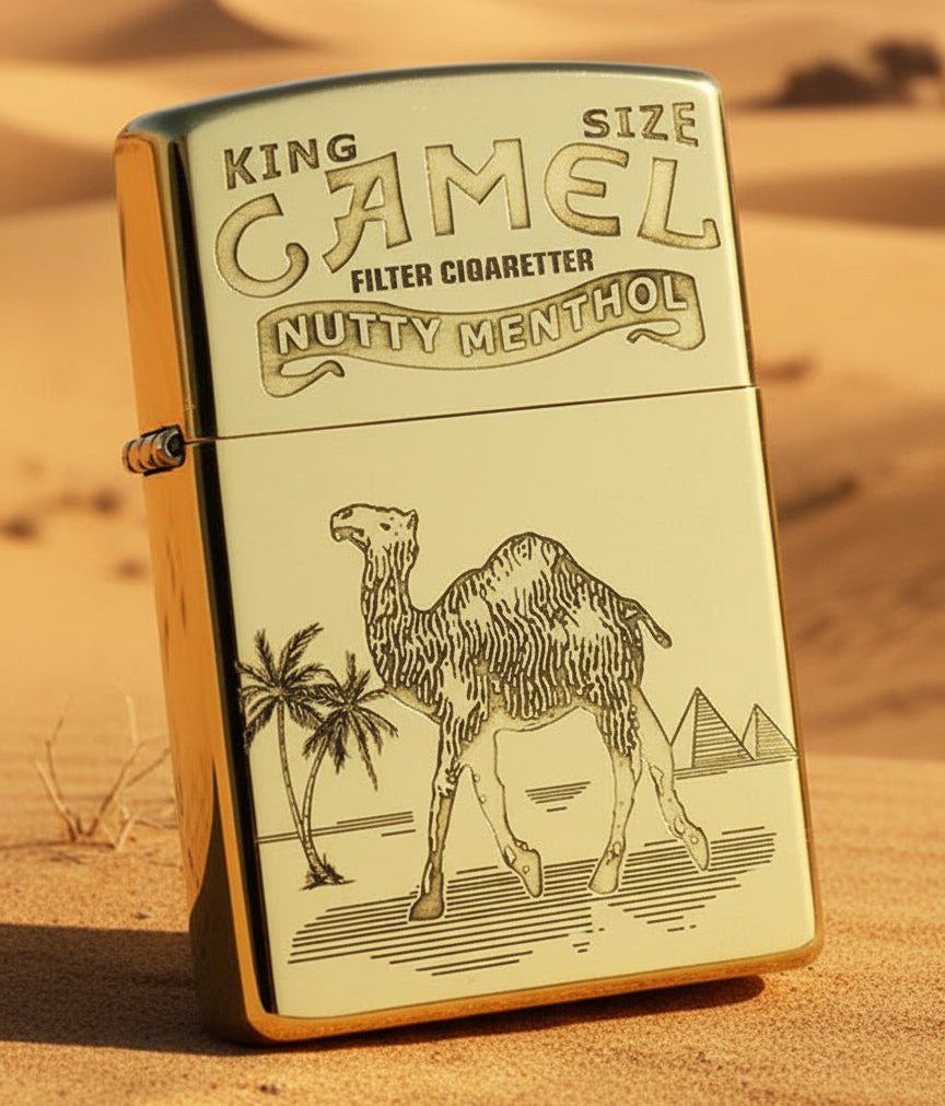 camel retro kerosene lighter