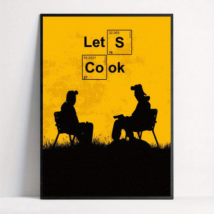 Poster "LetS Cook - Breaking Bad"