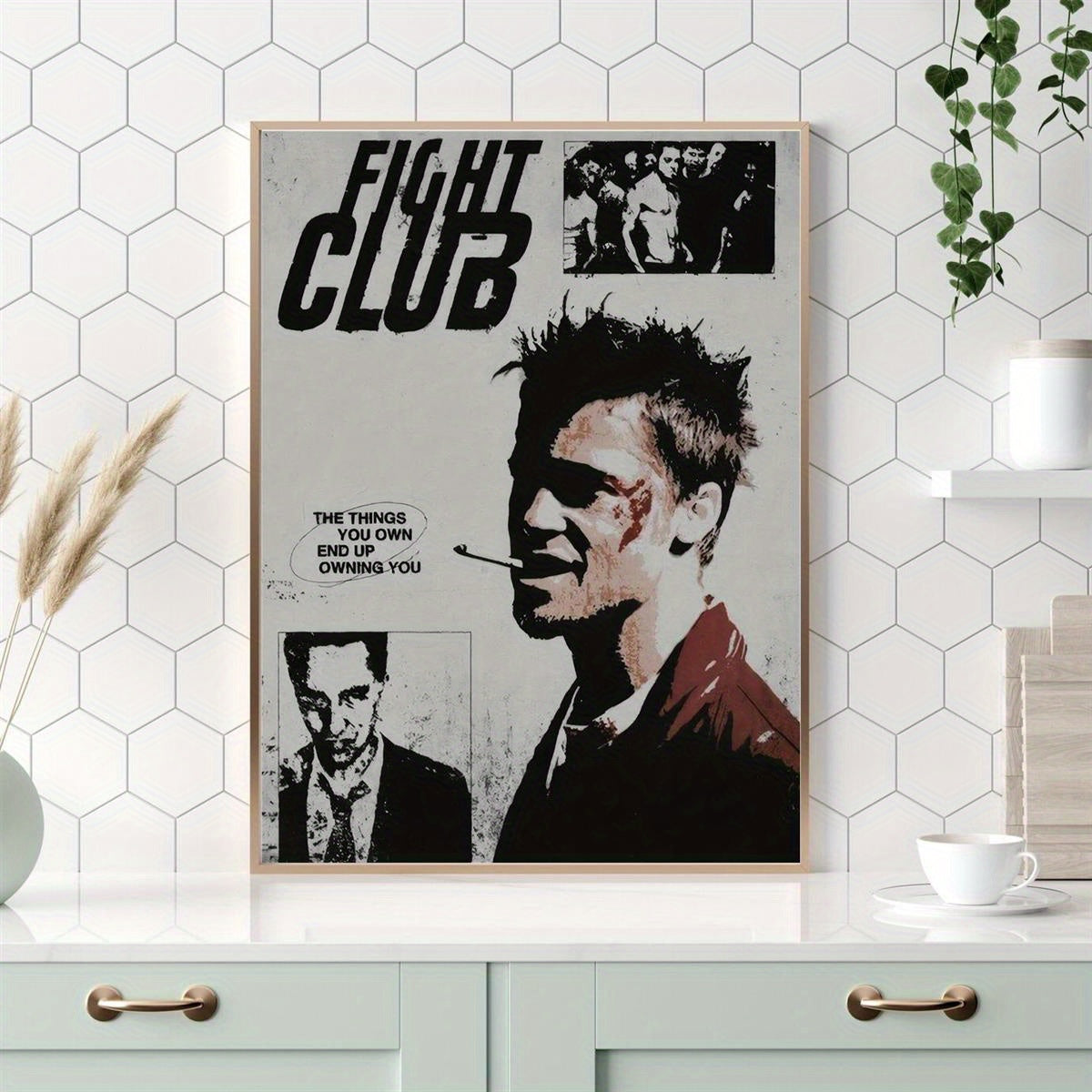 "Fight Club" - Vintage Wall Art