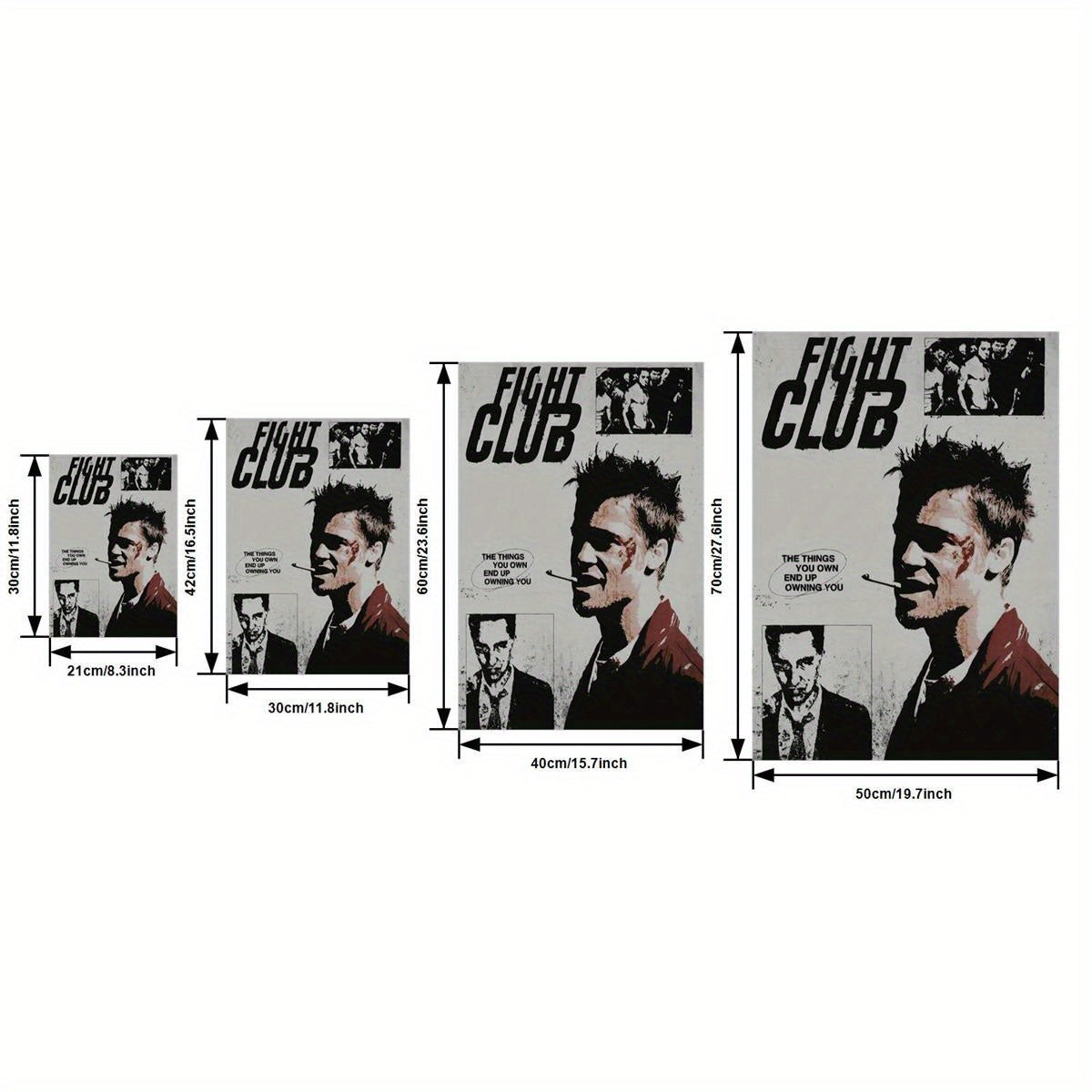 "Fight Club" - Art Deco - Wall Art