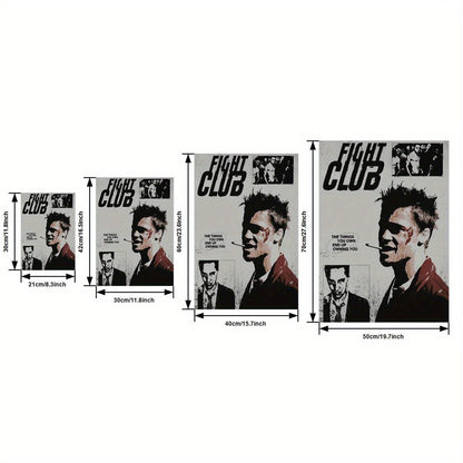 "Fight Club" - Art Deco - Wall Art