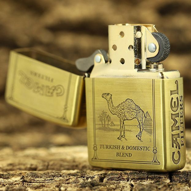 Αντιανεμικός Αναπτήρας Κηροζίνης Camel & Bear