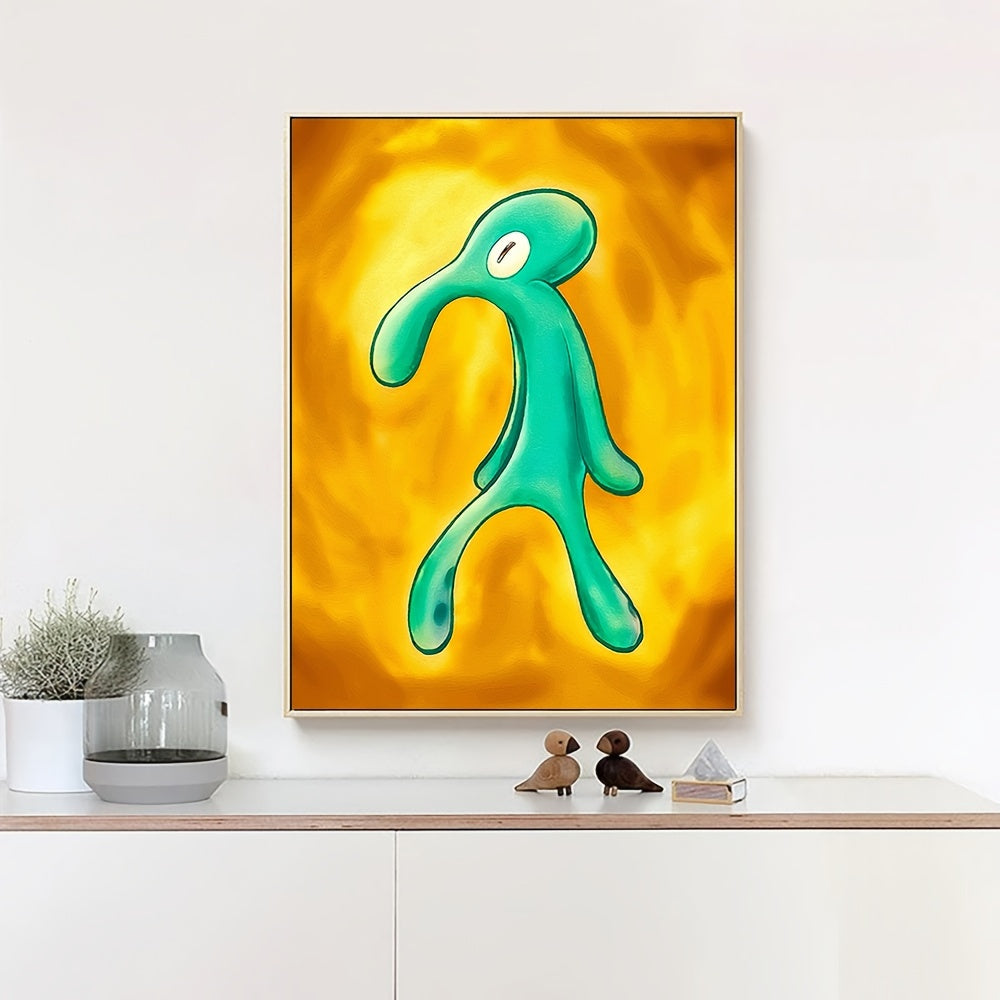 Squidward Wall Art Poster