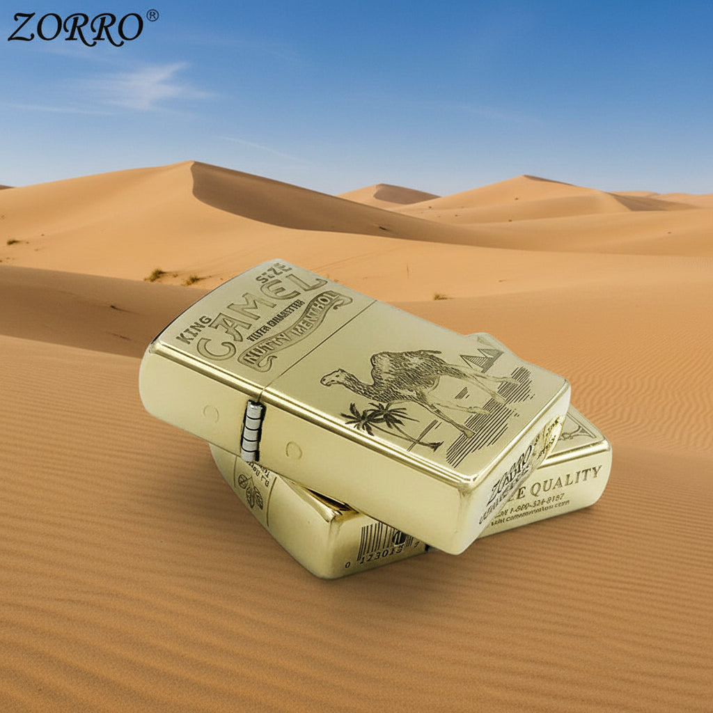 Αντιανεμικός Αναπτήρας Κηροζίνης Camel & Bear