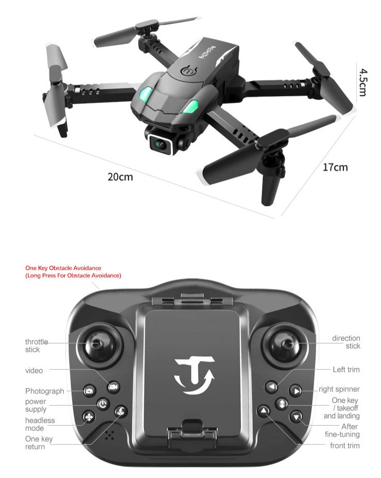 Πτυσσόμενο Drone S128 Mini RC - UNEED