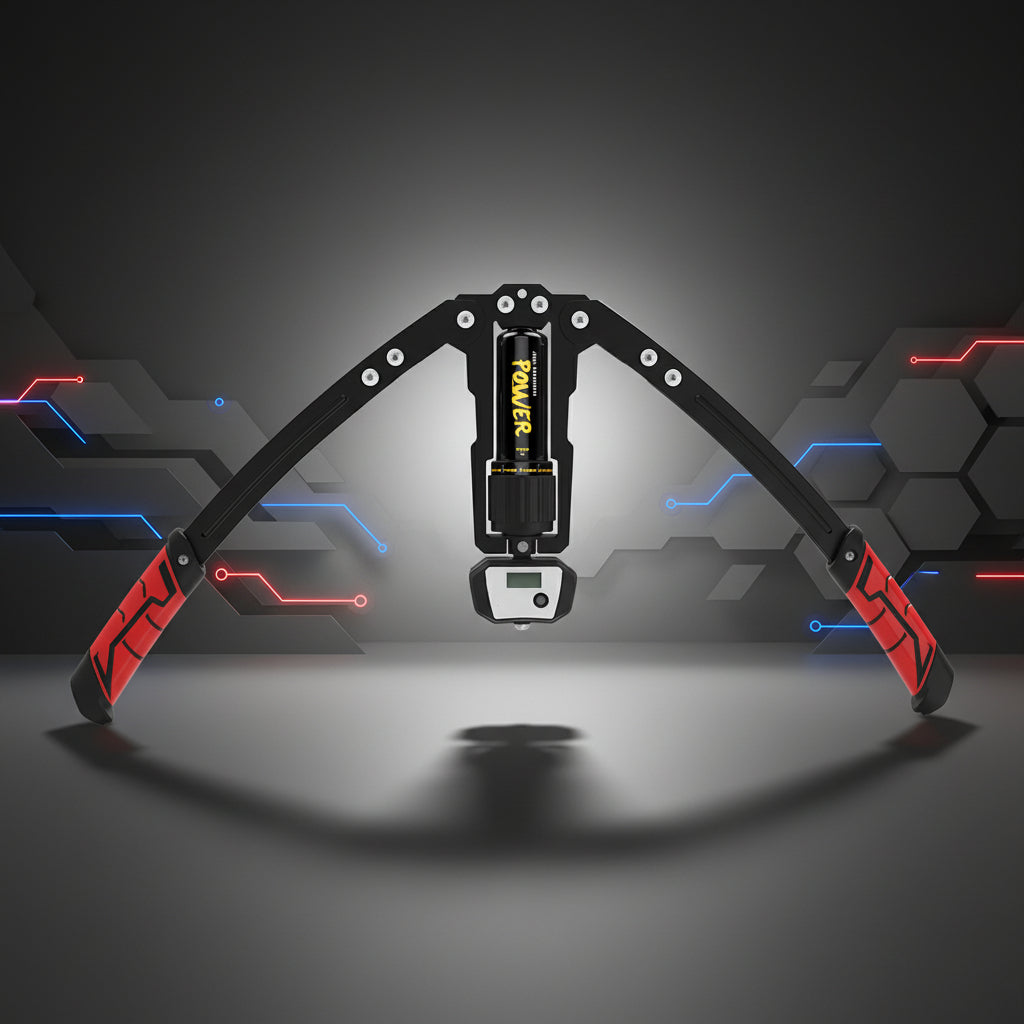 PressFlex© – Hydraulic Όργανο Στήθους & Χεριών - RED