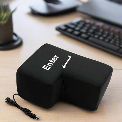 Big Enter USB Anti Stress Nap Pillow