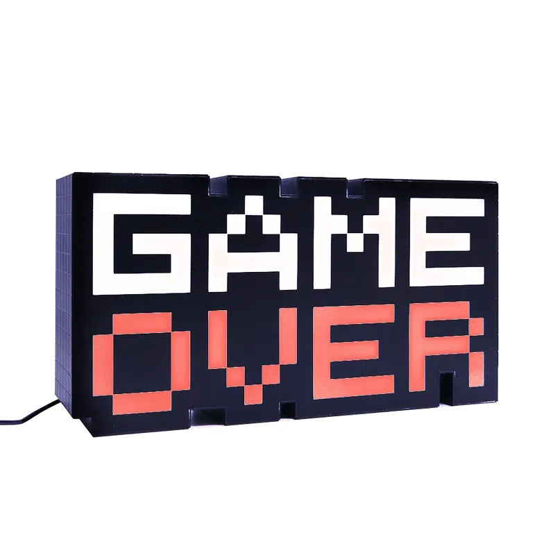 Voice Control Φωτιστικό Game Over - UNEED