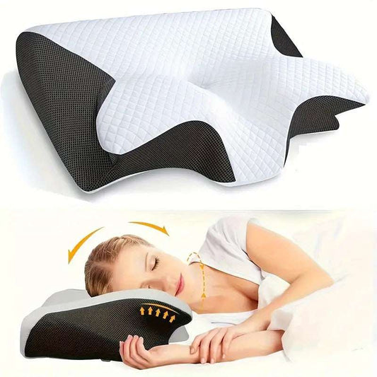 Ορθοπεδικό Μαξιλάρι Memory Foam για Ανακούφιση Αυχένα & Στήριξη Ύπνου