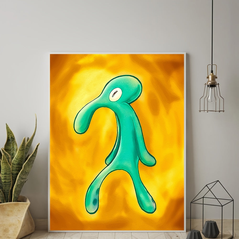 Squidward Wall Art Poster