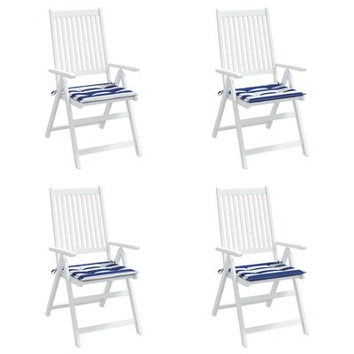 ComfortLeaf™ Μαξιλάρια Εξωτερικού Χώρου 40×40×4 εκ. – Σετ 4 τεμαχίων