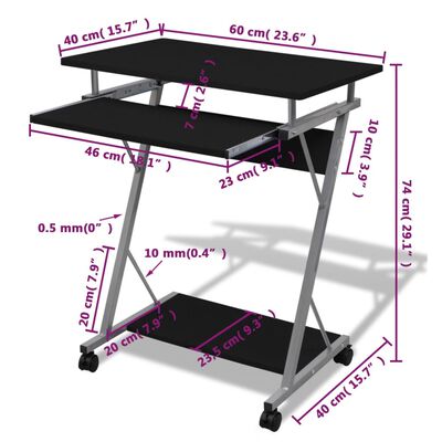 Work-Station Pro™ – Smart Desk με Συρόμενο Πληκτρολόγιο